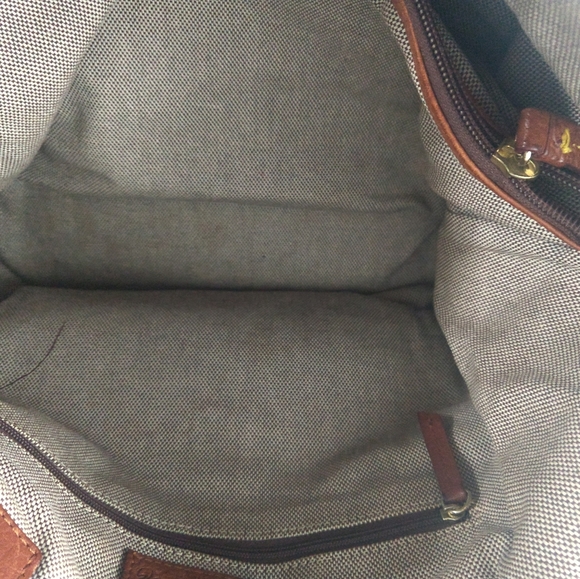 Dooney and Bourke Chocolate Suede bag - Picture 5 of 8